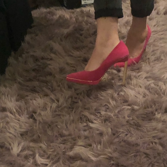 Ted baker pink and gold heels - Picture 3 of 6